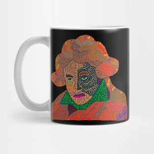 Beethoven - Pop Art Style Mug